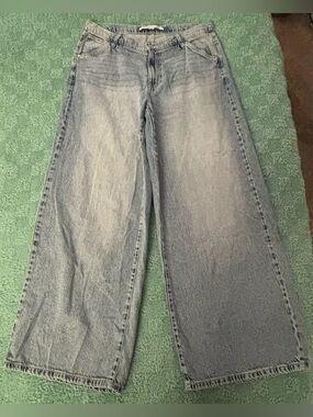 Celebrity Pink Wide-Leg Jeans